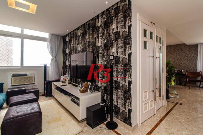 Imagem Apartamento com 3 Quartos à Venda, 190 m² em José Menino - Santos Imagem Apartamento com 3 Quartos à Venda, 190 m² em José Menino - Santos