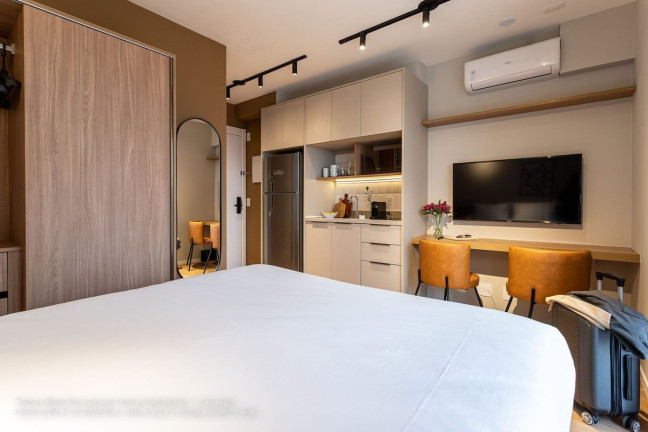 Imagem Apartamento com 1 Quarto para Alugar, 25 m² em Paraíso - São Paulo