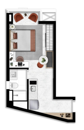 Imagem Imóvel com 1 Quarto à Venda, 21 m² em Paraíso - São Paulo Imagem Imóvel com 1 Quarto à Venda, 21 m² em Paraíso - São Paulo