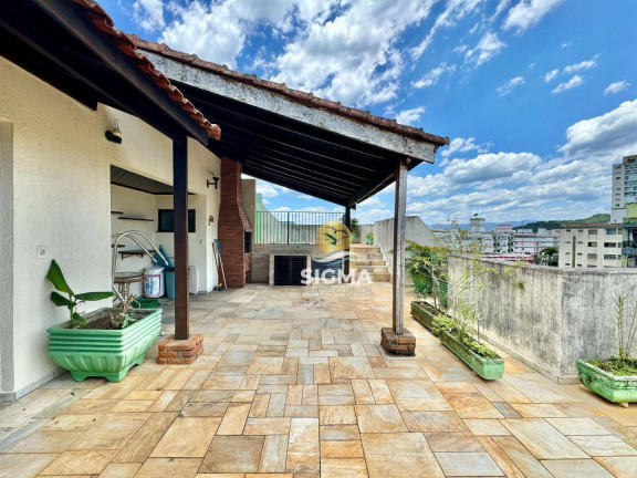 Imagem Cobertura com 3 Quartos à Venda, 170 m² em Tombo - Guarujá