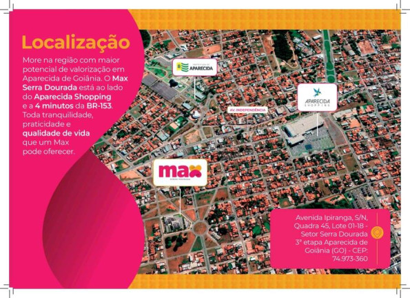Imagem Apartamento com 2 Quartos à Venda,  em Setor Serra Dourada - 3ª Etapa - Aparecida De Goiânia