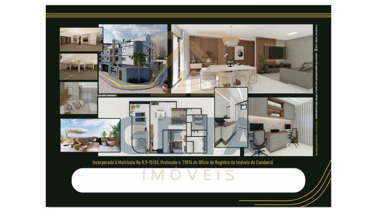 Apartamento à Venda,  em Cedro - Camboriú