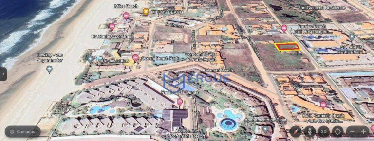 Terreno à Venda, 1.200 m² em Porto Das Dunas - Aquiraz