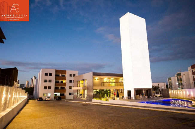 Imagem Apartamento com 2 Quartos à Venda, 53 m² em Bancários - João Pessoa