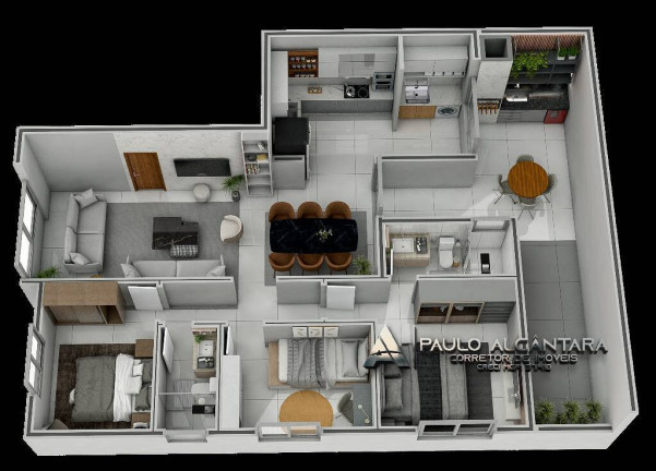 Imagem Apartamento com 3 Quartos à Venda, 100 m² em Imbaúbas - Ipatinga Imagem Apartamento com 3 Quartos à Venda, 100 m² em Imbaúbas - Ipatinga