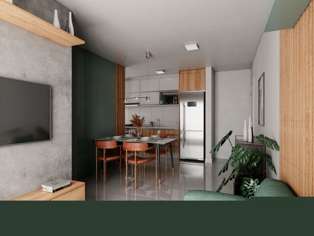 Imagem Apartamento com 2 Quartos à Venda, 50 m² em Santa Cândida - Curitiba
