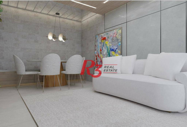 Imagem Casa com 3 Quartos à Venda, 260 m² em Campo Grande - Santos Imagem Casa com 3 Quartos à Venda, 260 m² em Campo Grande - Santos