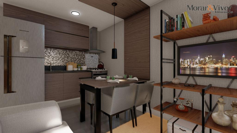 Imagem Apartamento com 2 Quartos à Venda, 52 m² em Santa Quitéria - Curitiba
