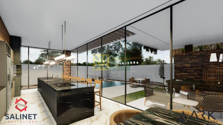 Imagem Casa com 3 Quartos à Venda, 310 m² em Jardim Dourado - Porto Belo