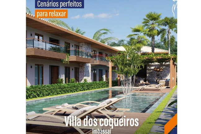 Apartamento com 2 Quartos à Venda, 75 m² em Imbassai - Mata De São João