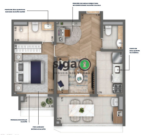 Imagem Apartamento com 1 Quarto à Venda, 47 m² em Vila Mariana - São Paulo
