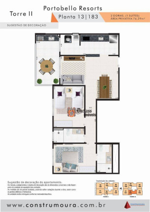 Imagem Apartamento com 2 Quartos à Venda, 76 m² em Centro - Mongaguá