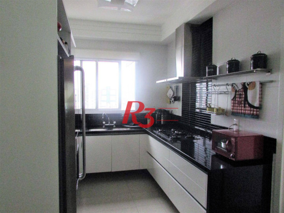 Imagem Apartamento com 3 Quartos para Alugar, 178 m² em Gonzaga - Santos Imagem Apartamento com 3 Quartos para Alugar, 178 m² em Gonzaga - Santos