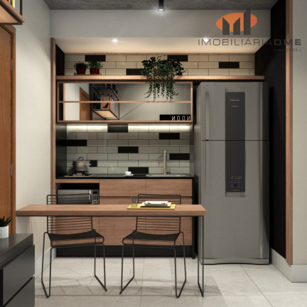 Imagem Studio com 1 Quarto à Venda, 25 m² em São Francisco - Curitiba