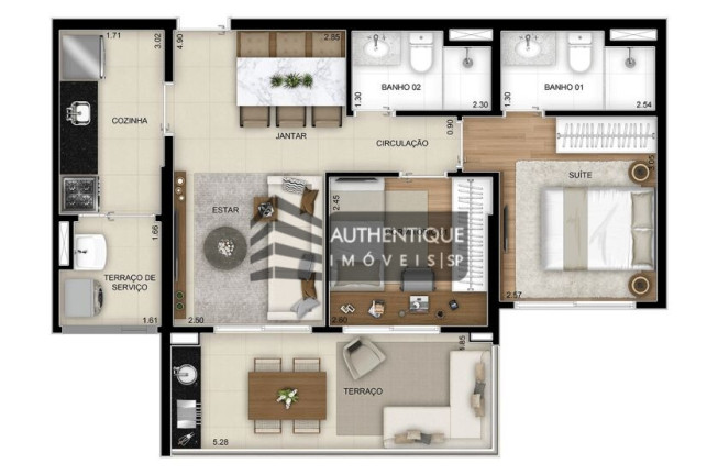 Imagem Apartamento com 2 Quartos à Venda, 63 m² em Vila Guilhermina - São Paulo Imagem Apartamento com 2 Quartos à Venda, 63 m² em Vila Guilhermina - São Paulo