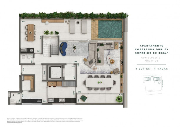 Imagem Apartamento com 4 Quartos à Venda, 338 m² em Vila Nova Conceição - São Paulo