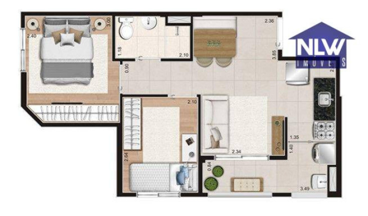 Imagem Apartamento com 2 Quartos à Venda, 38 m² em Vila Ré - São Paulo Imagem Apartamento com 2 Quartos à Venda, 38 m² em Vila Ré - São Paulo