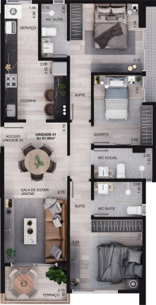 Imagem Apartamento à Venda, 24 m² em Intermares - Cabedelo
