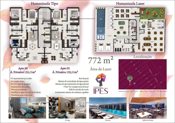 Imagem Apartamento com 5 Quartos à Venda, 270 m² em Meia Praia - Itapema