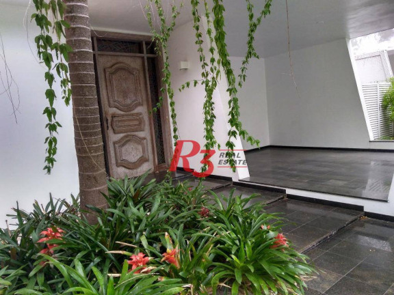 Imagem Sobrado com 4 Quartos à Venda ou Locação, 593 m² em José Menino - Santos