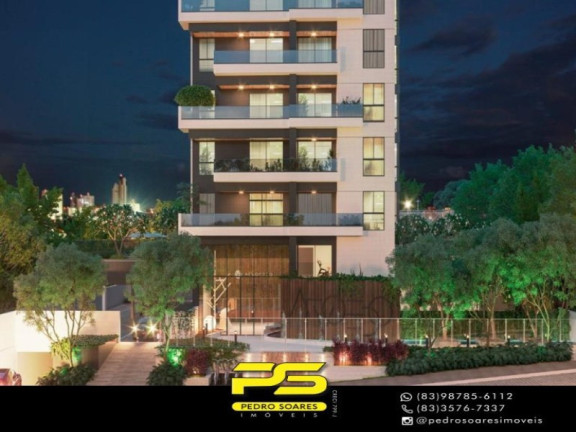 Apartamento com 3 Quartos à Venda, 117 m² em Miramar - João Pessoa