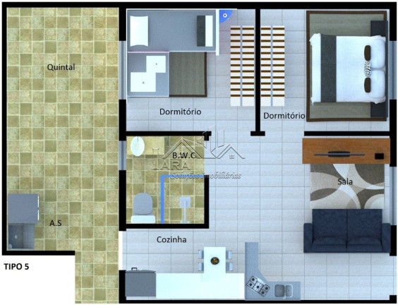 Imagem Apartamento com 2 Quartos à Venda, 35 m² em Jardim Nordeste - São Paulo