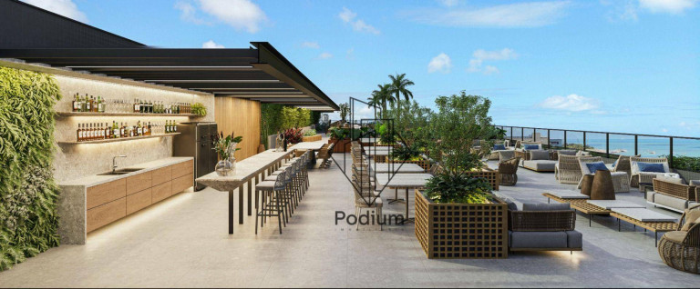 Imagem Imóvel com 1 Quarto à Venda, 28 m² em Cabo Branco - João Pessoa