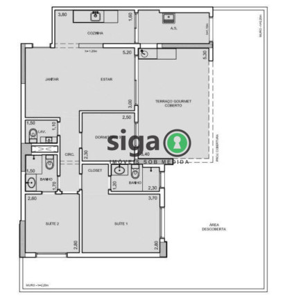 Imagem Apartamento com 3 Quartos à Venda, 156 m² em Vila Andrade - São Paulo Imagem Apartamento com 3 Quartos à Venda, 156 m² em Vila Andrade - São Paulo