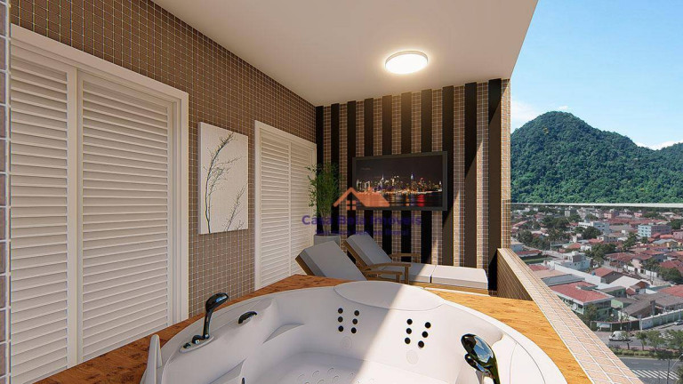 Imagem Apartamento com 2 Quartos à Venda, 91 m² em Canto Do Forte - Praia Grande