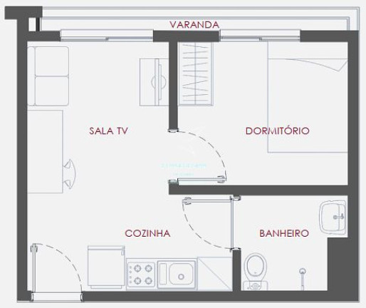 Imagem Apartamento com 1 Quarto à Venda, 27 m² em Vila Monte Alegre - São Paulo Imagem Apartamento com 1 Quarto à Venda, 27 m² em Vila Monte Alegre - São Paulo