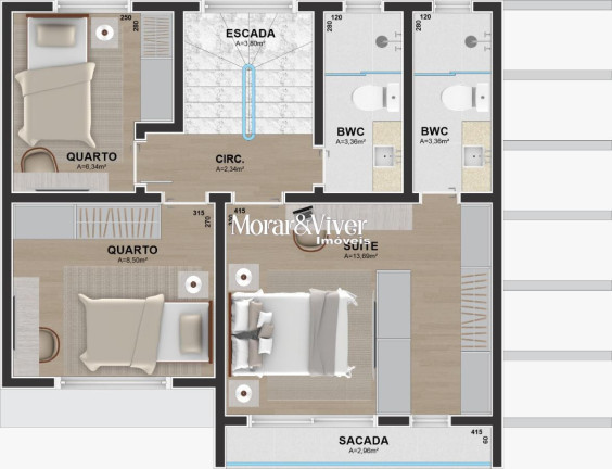 Imagem Casa com 3 Quartos à Venda, 120 m² em Uberaba - Curitiba