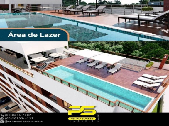 Imagem Imóvel com 1 Quarto à Venda, 31 m² em Bessa - João Pessoa