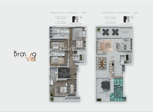 Imagem Apartamento com 2 Quartos à Venda, 109 m² em Praia Brava - Itajaí Imagem Apartamento com 2 Quartos à Venda, 109 m² em Praia Brava - Itajaí