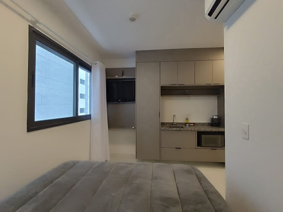 Imagem Apartamento com 1 Quarto para Alugar, 21 m² em Jardim Paulistano - São Paulo
