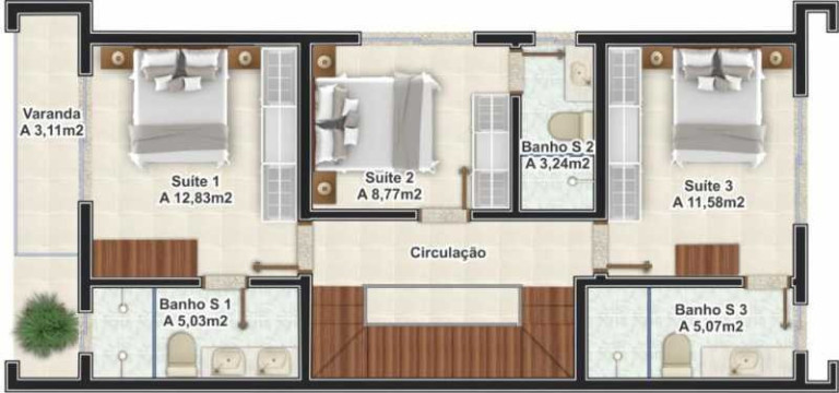 Imagem Apartamento à Venda, 130 m² em Panorâmico - Garopaba Imagem Apartamento à Venda, 130 m² em Panorâmico - Garopaba