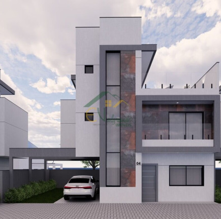 Imagem Sobrado com 3 Quartos à Venda, 129 m² em Capão Raso - Curitiba Imagem Sobrado com 3 Quartos à Venda, 129 m² em Capão Raso - Curitiba