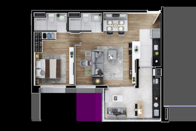 Imagem Apartamento com 2 Quartos à Venda, 66 m² em Paraíso - São Paulo Imagem Apartamento com 2 Quartos à Venda, 66 m² em Paraíso - São Paulo