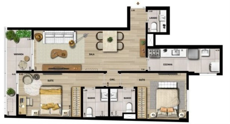 Imagem Imóvel com 3 Quartos à Venda, 261 m² em Botafogo - Rio De Janeiro