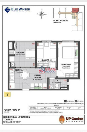 Imagem Apartamento com 2 Quartos à Venda, 48 m² em Ecoville - Curitiba