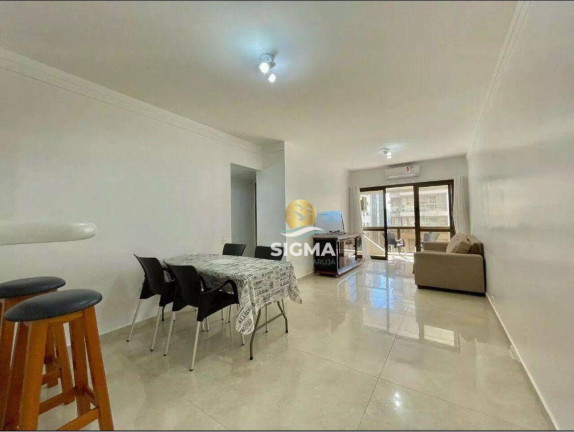 Apartamento com 3 Quartos à Venda, 100 m² em Pitangueiras - Guarujá