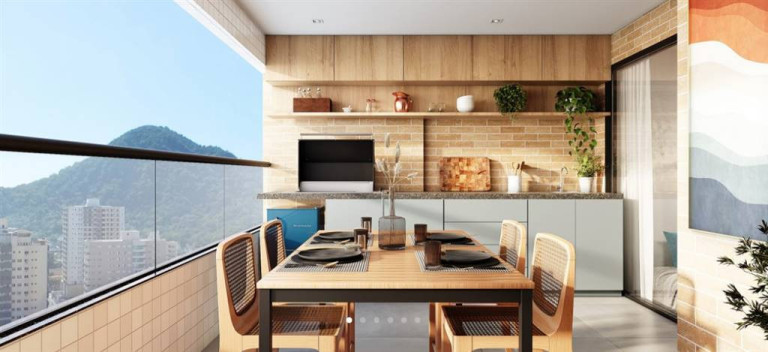 Imagem Apartamento com 2 Quartos à Venda, 82 m² em Boqueirao - Praia Grande Imagem Apartamento com 2 Quartos à Venda, 82 m² em Boqueirao - Praia Grande