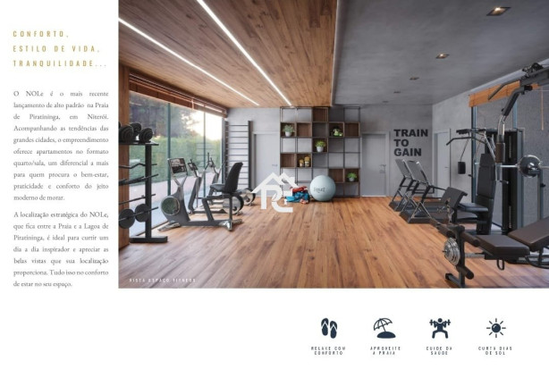 Imagem Apartamento com 1 Quarto à Venda, 44 m² em Piratininga - Niterói