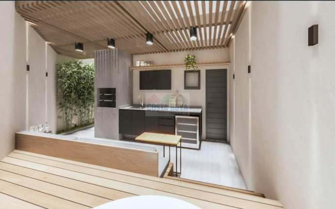 Imagem Casa com 2 Quartos à Venda, 80 m² em Boqueirão - Santos Imagem Casa com 2 Quartos à Venda, 80 m² em Boqueirão - Santos