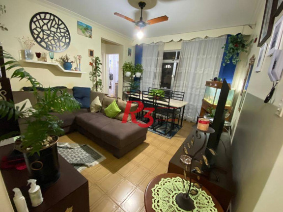 Apartamento com 1 Quarto à Venda, 53 m² em José Menino - Santos