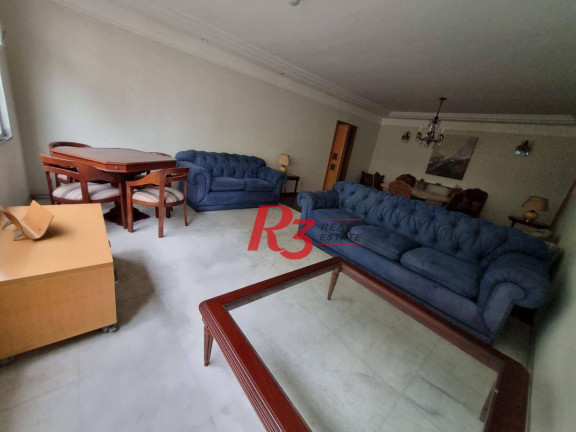 Apartamento com 3 Quartos à Venda, 151 m² em Gonzaga - Santos