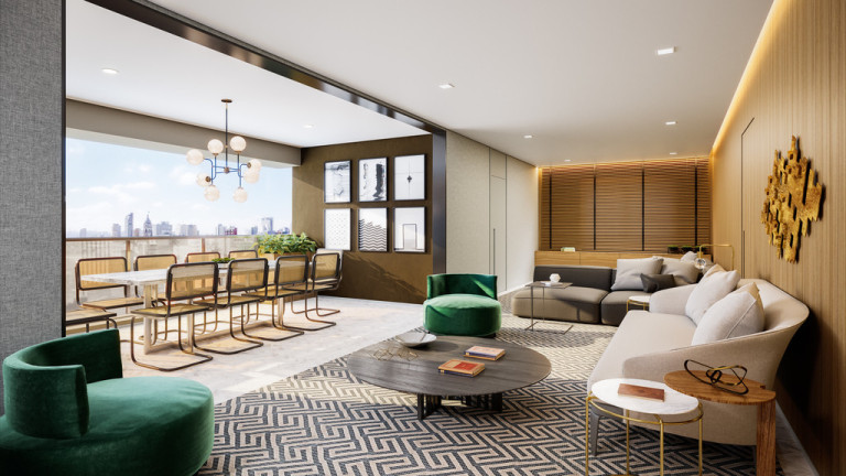 Imagem Apartamento com 3 Quartos à Venda, 140 m²