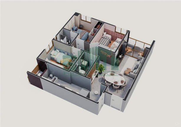 Imagem Apartamento com 3 Quartos à Venda, 68 m² em Cordeiro - Recife Imagem Apartamento com 3 Quartos à Venda, 68 m² em Cordeiro - Recife