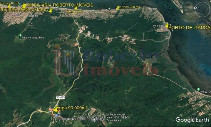 Imagem Terreno à Venda, 90 m² em Saí Mirim - Itapoá Imagem Terreno à Venda, 90 m² em Saí Mirim - Itapoá