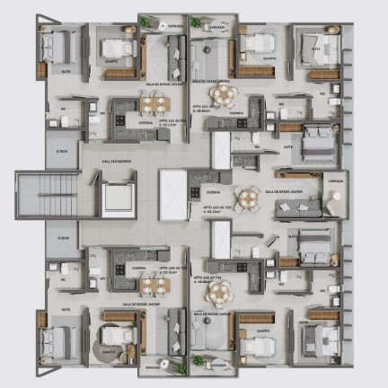 Imagem Apartamento com 2 Quartos à Venda, 48 m² em Manaíra - João Pessoa