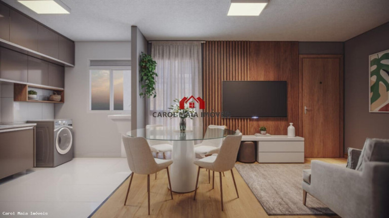 Imagem Apartamento com 2 Quartos à Venda, 45 m² em Três Barras - Contagem